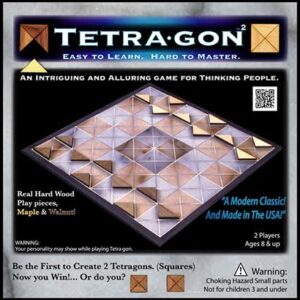 Photograph of game called Tetra-gon
