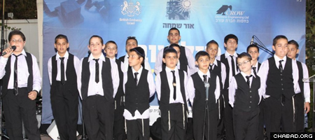 15 boys from Ohr Simchah