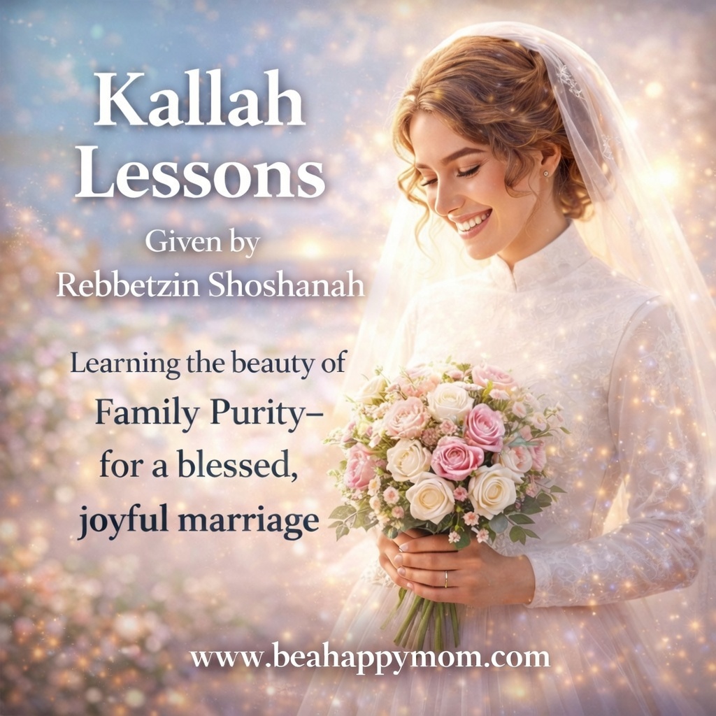 Button image for Kallah lessons with an attractive bride on the right and Kallah Lessons on the left